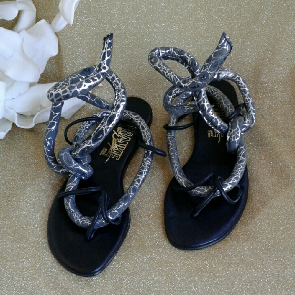 FRANKIE AND BABY BEVERLEY FELDMAN DESIGNER SANDALS